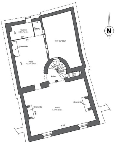 Plan à partir du scanner 3D